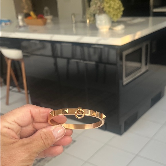 Collier de chien bracelet Influence Pink Gold Bracelet with Stud Accents - Picture 2 of 5